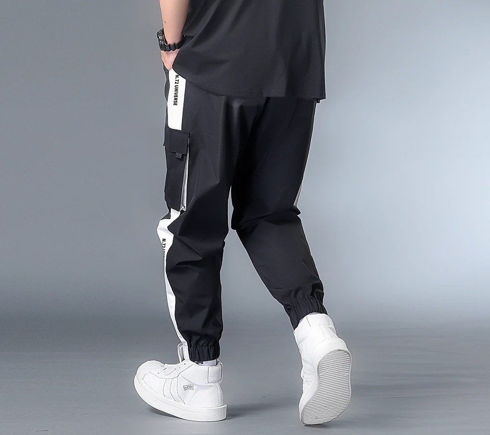 Мужские шаровары с карманами 7XL 6XL XXXXL хип хоп Харадзюку 2020|Повседневные брюки| |