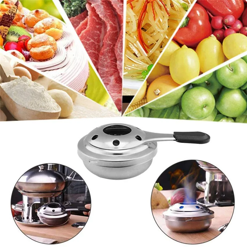 

Alcohol Stove Burner Set Outdoor Picnic Camping Stainless Steel Portable Alcohol Stove Fuel Furnace Spirit Burner With Handle