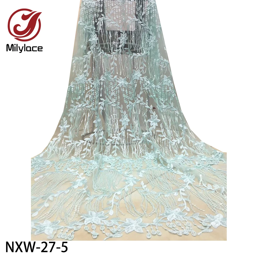2020 африканские кружевные вышитые свадебные нигерийские шнурки ткань высокого