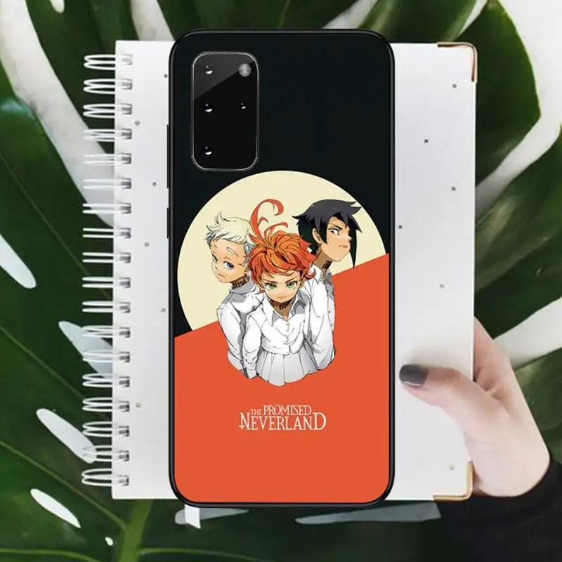 

Anime The Promised Neverland Phone Case For Samsung galaxy S 7 8 9 10 20 edge A 6 10 20 30 50 51 70 note 10 plus