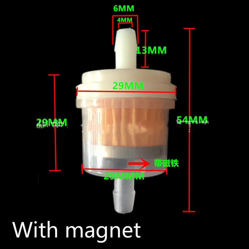 

10Pcs Motorcycle Petrol Gas Fuel Gasoline Oil Filter for Scooter Motorbike Scooter ATV Inline Fuel Filter Motorcycle Accessories