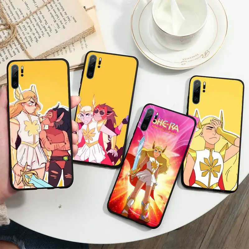 

She Ra And The Princesses Of Power Phone Case For Huawei honor Mate P 10 20 30 40 i 9 8 pro x Lite smart 2019 nova 5t