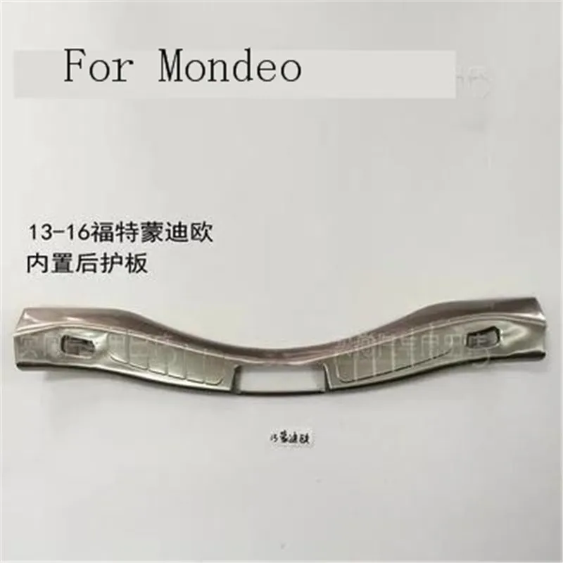 Высококачественная защита для заднего бампера из нержавеющей стали Накладка