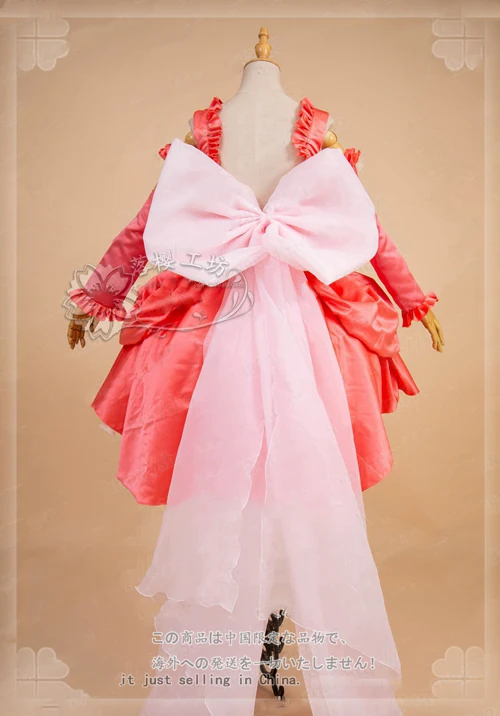 Костюмы для косплея аниме Chobits Chi милое розовое официальное платье с ангелом