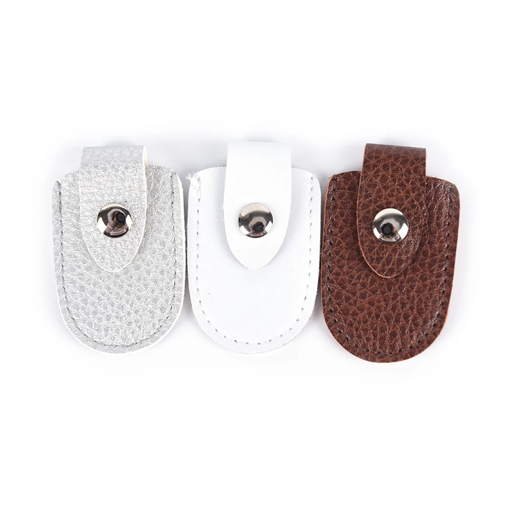 

1Pc Nail Art Protective Cap Sleeve Nail Cuticle Nipper Cover Protector With Buckle Dead Skin Trimmer Clippers Scissors