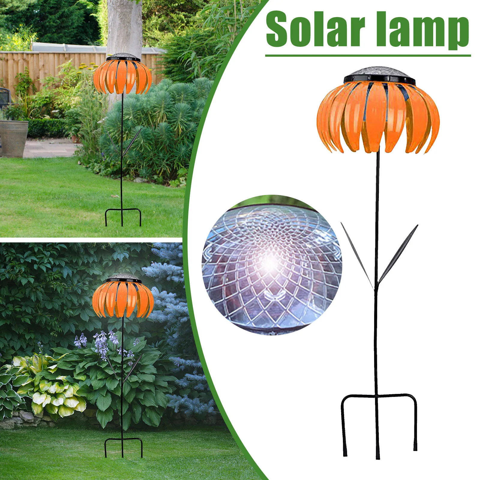 

Solar lawn light LED flower-shaped light landscape light outdoor waterproof courtyard garden decoration landscape light