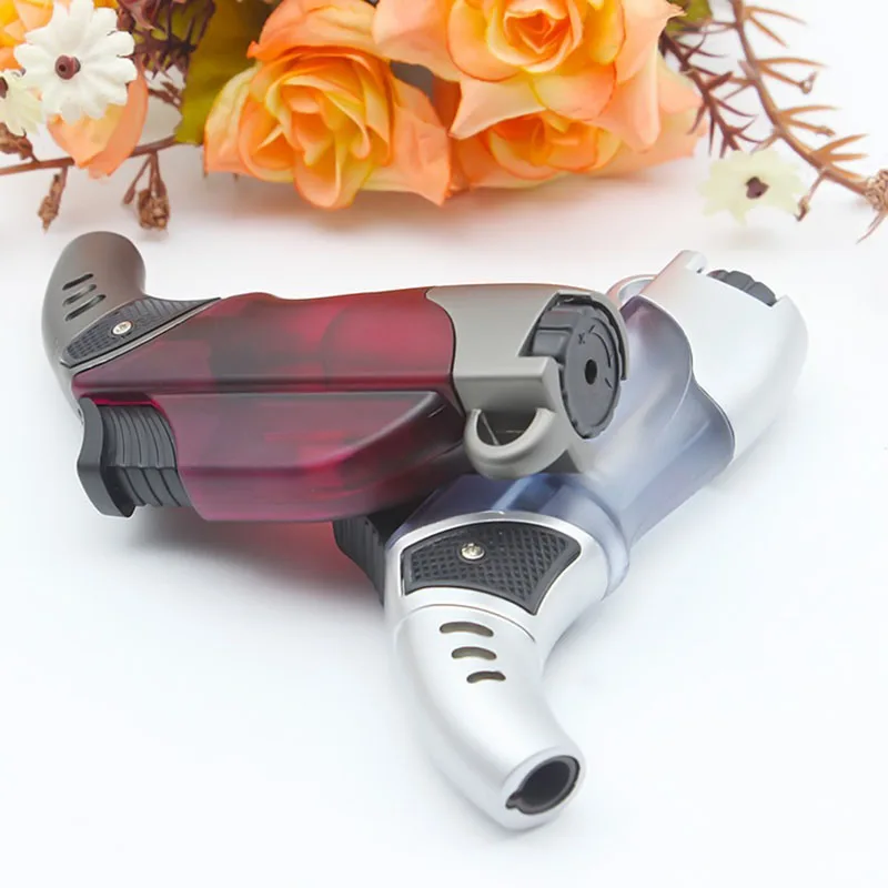 Маленький пистолет-распылитель портативный синего пламени ветрозащитный