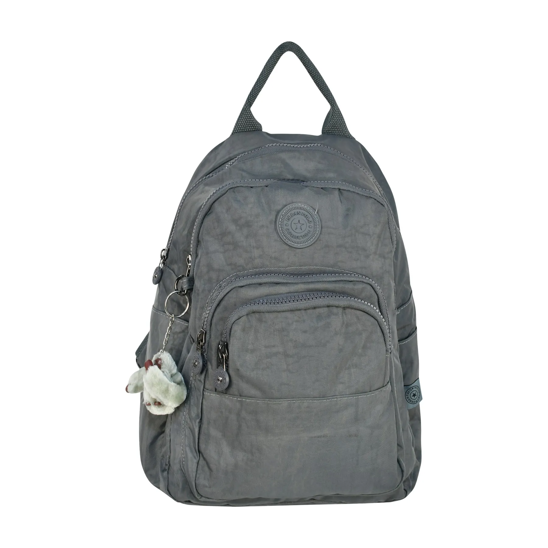 

Gray Waterproof Krinkıl Fabric Backpack UPB2022