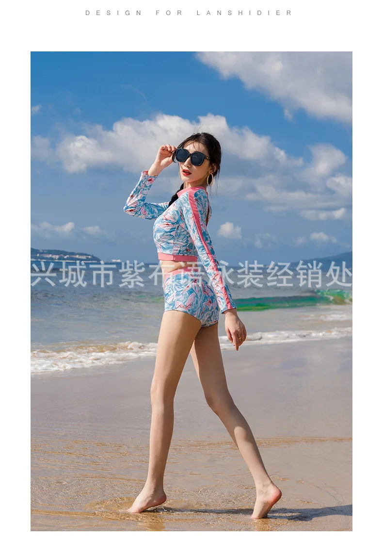 Женский раздельный купальник Раздельный купальный костюм для девушек из двух