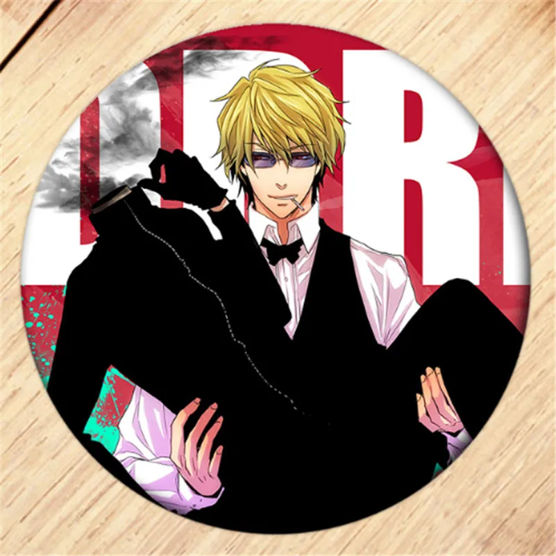 Бесплатная доставка Аниме дурарара! Брошь заколка Значки для одежды рюкзак
