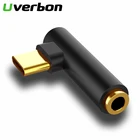 Тип C 3,5 мм разъем для наушников USB C до 3,5 мм AUX адаптер для наушников для Huawei mate 30 P30 Pro Xiaomi Mi 6 8 9 SE аудио кабель