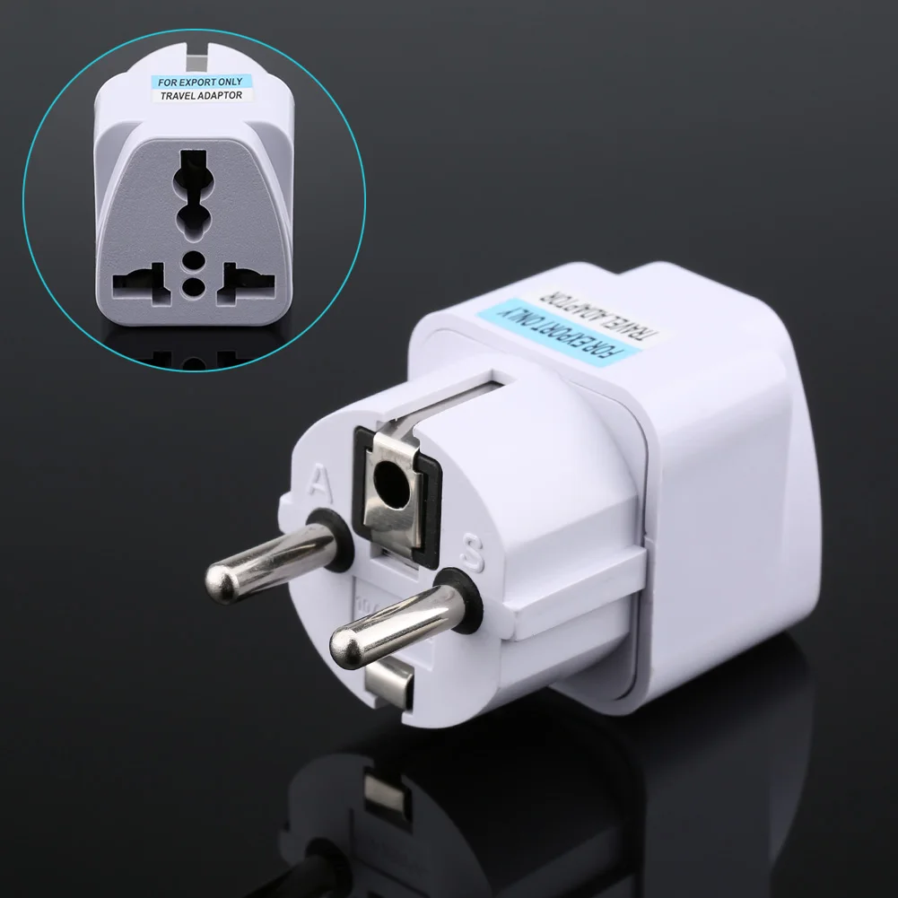 Universal US UK AU To EU Plug USA Euro Europe Travel Wall AC Power Charger Outlet Adapter Converter SP99 | Компьютеры и офис