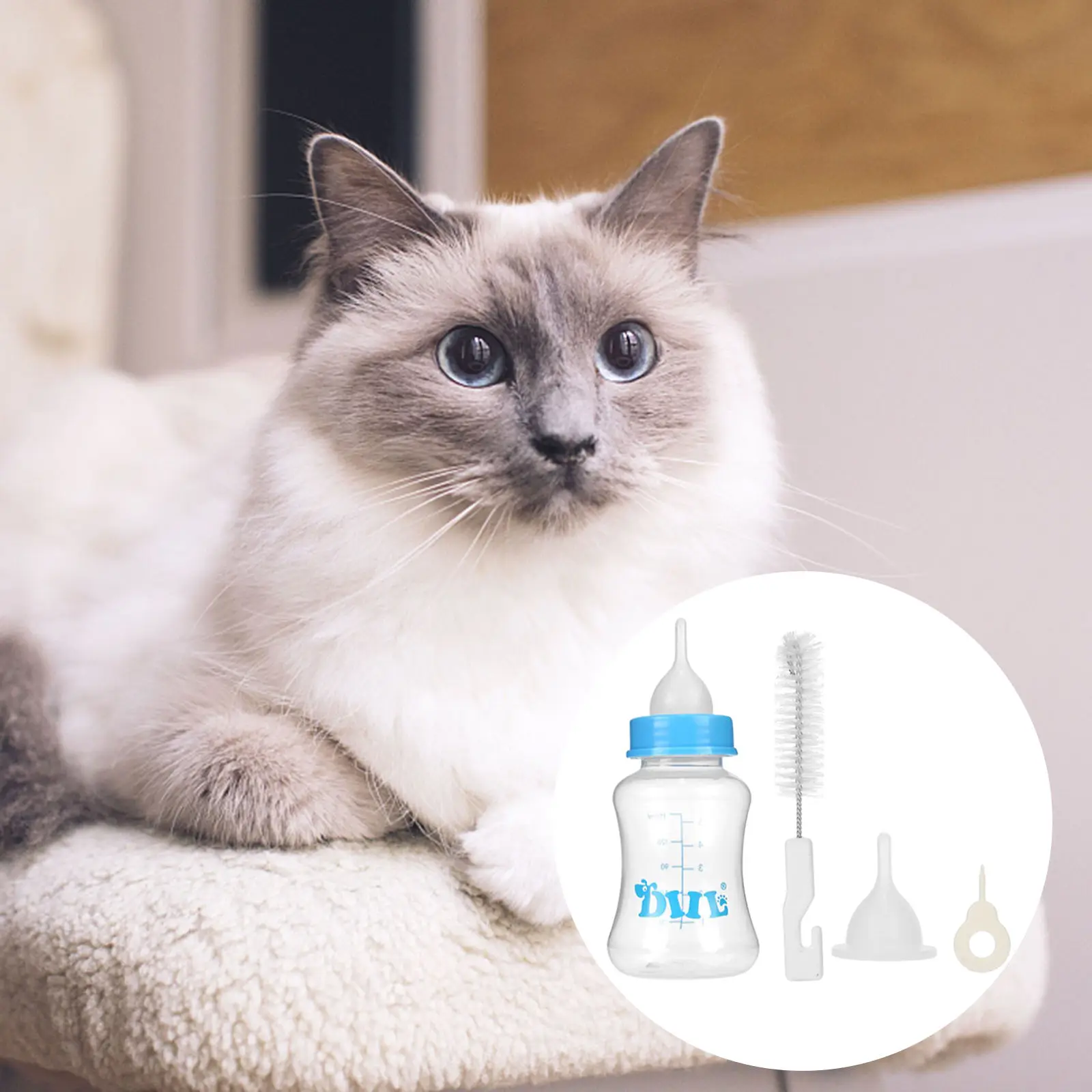 

4 шт., набор бутылочек для кормления собак и кошек