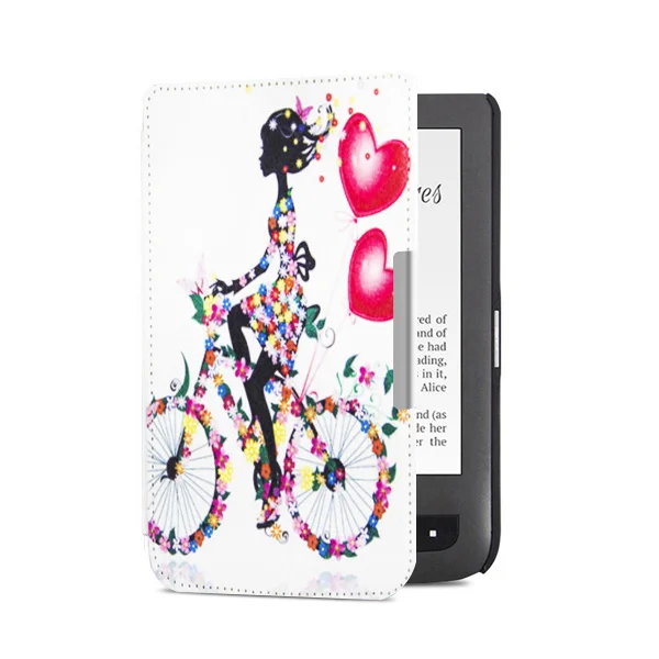 Funda чехол для карманной книги сенсорный экран 614/624/626/640 из искусственной кожи чехол для карманной книги 626 Базовая Lux Aqua читалка Капа бесплатный подарок - Цвет: PB624 SY QCNH