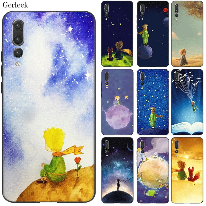 Симпатичные чехлы из мягкого ТПУ для Huawei Honor P8 P9 10 P20 P30 Lite 2019 Pro P Smart Plus Case Little prince and