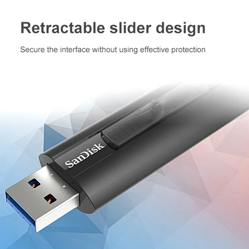 Двойной Флеш-накопитель SanDisk CZ800 для экстремальных условий Go USB 3,1 флеш-накопитель 128 ГБ флэш-накопитель 64 Гб повышенной Скорость 200 МБ/с. USB Memory Stick устройства хранения данных U диск