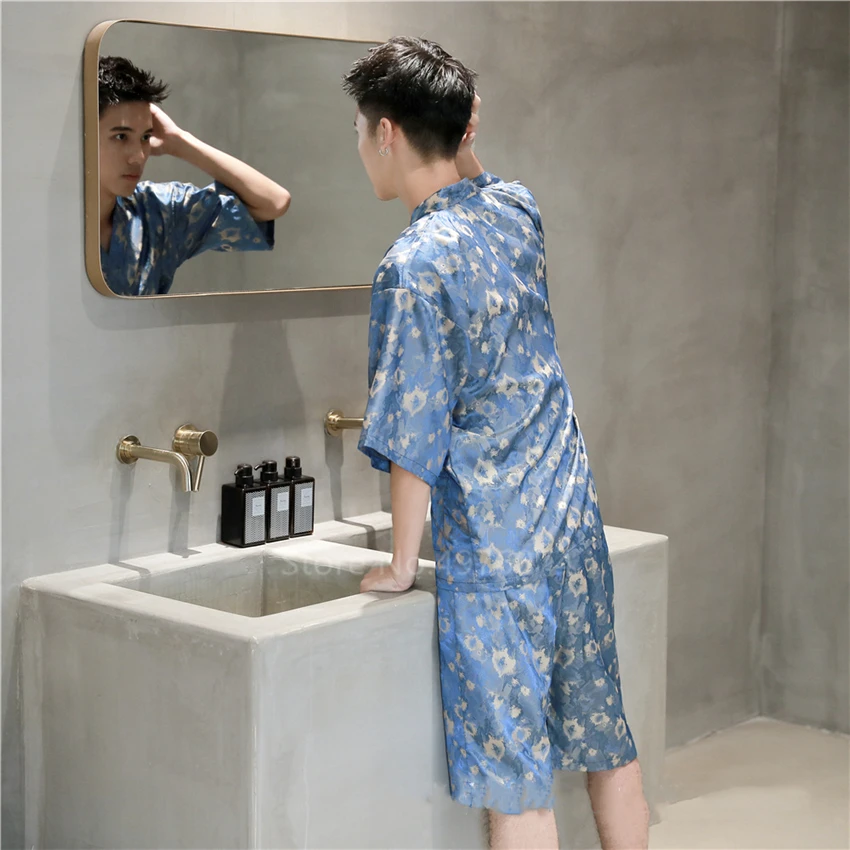 Традиционное кимоно в японском стиле комплект с топом и юбкой для пар женщин