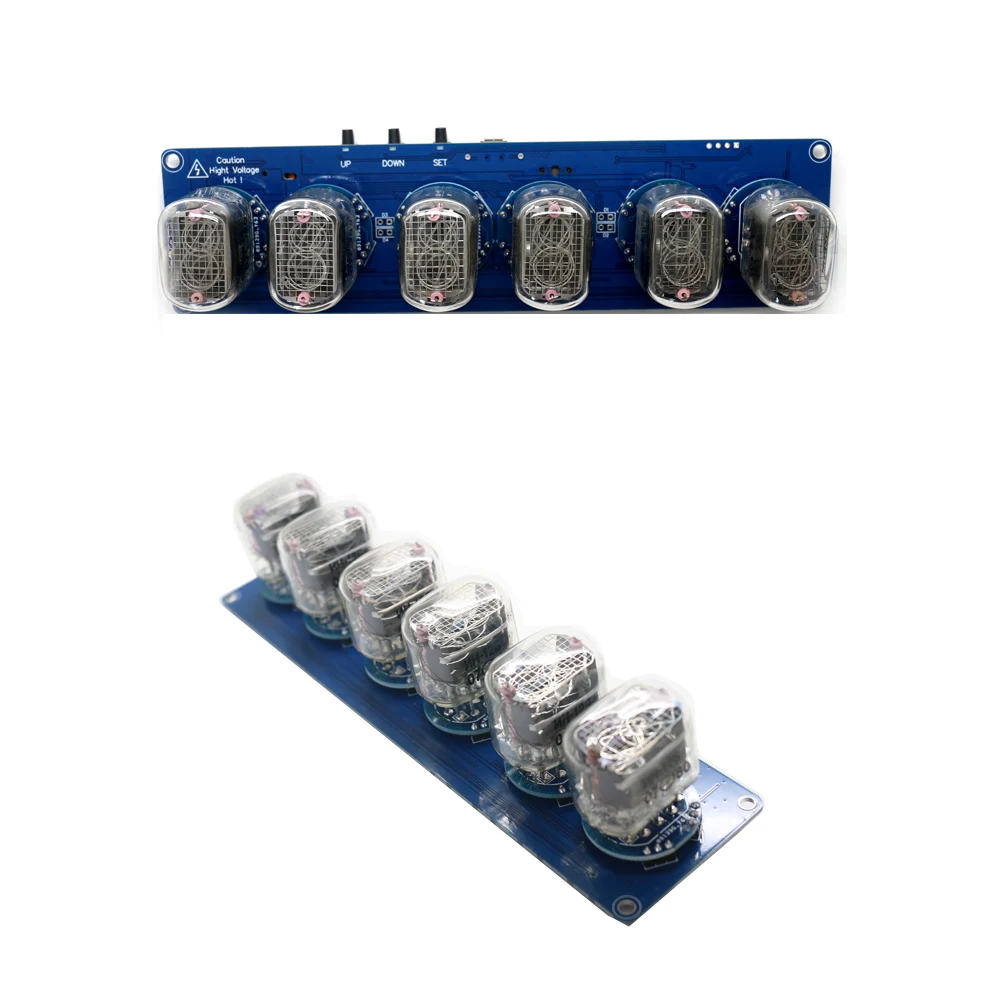 Электронный набор zirrfa 5 В in8 in8-2 in12 in14 in16 in17 Nixie цифровые светодиодные часы