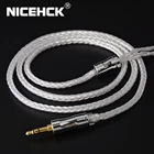 NICEHCK C16-1 16-жильный посеребренный кабель 3,52,54,4 мм штекер MMCX2PinQDCNX7 разъем для KZCCA TRNKZ TFZ NICEHCK NX7 MK3