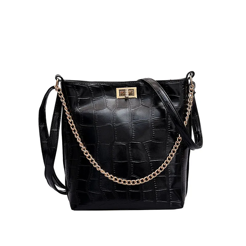 

New Crocodile Pattern Luxury Handbags Women Soft Leather Bags Designer High Capacity Tote Bags Ladies Crossbody Ladies Vintage