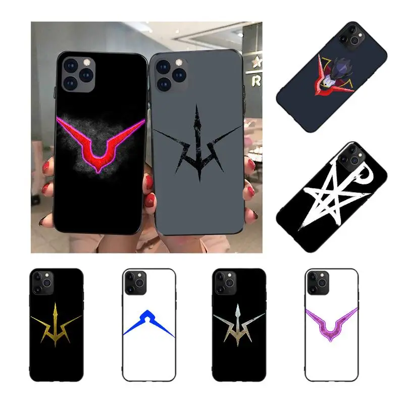 NBDRUICAI код Geass logo TPU Мягкий силиконовый чехол для телефона iPhone 11 pro XS MAX 8 7 6 6S Plus X 5S SE XR