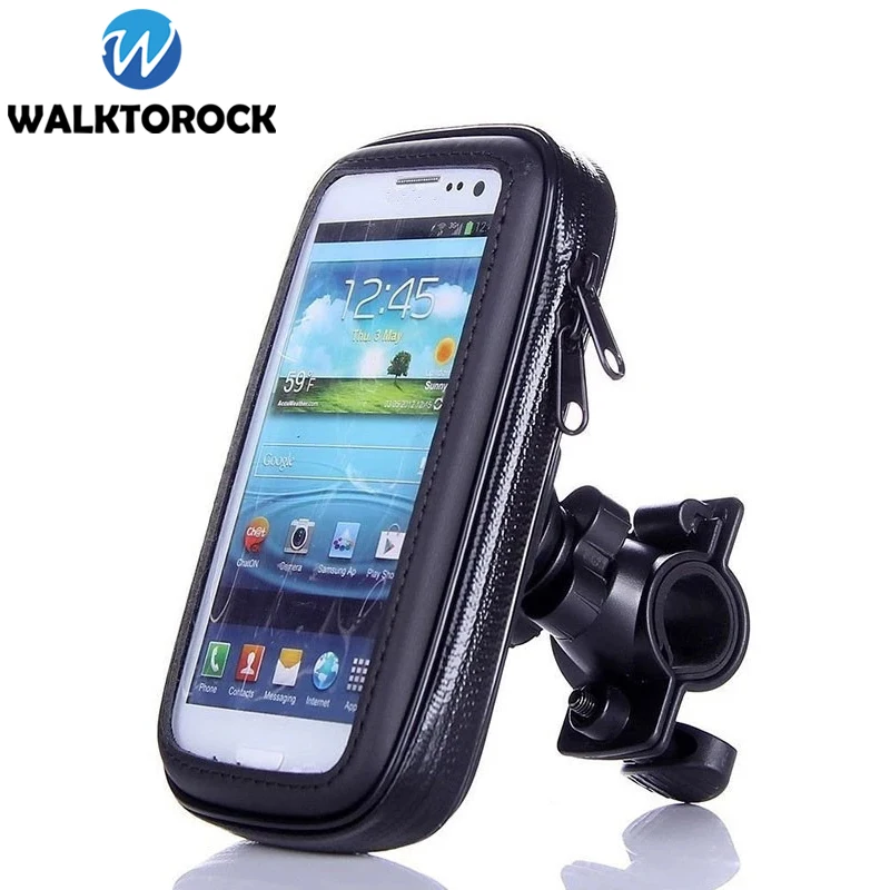 

Чехол для телефона для велосипеда, мотоцикла, водонепроницаемая сумка для велосипеда, поддержка для IPhone 6, 6S, 7 Plus, подходит для телефонов 4,7-6,3...