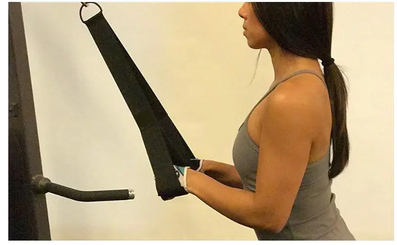 Трицепная веревка тянущаяся для бицепса тренировки мышц фитнеса бодибилдинга