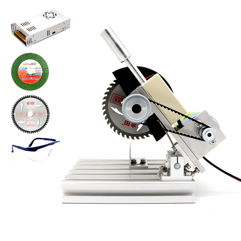 360 Вт 5800 об/мин алюминиевая миниатюрная Настольная пила деревообрабатывающая