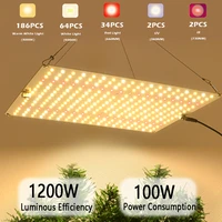 samsung lm281b 1200w led grow light phyto lamp full spectrum dimmable growth light for indoor plants seeding veg and bloom