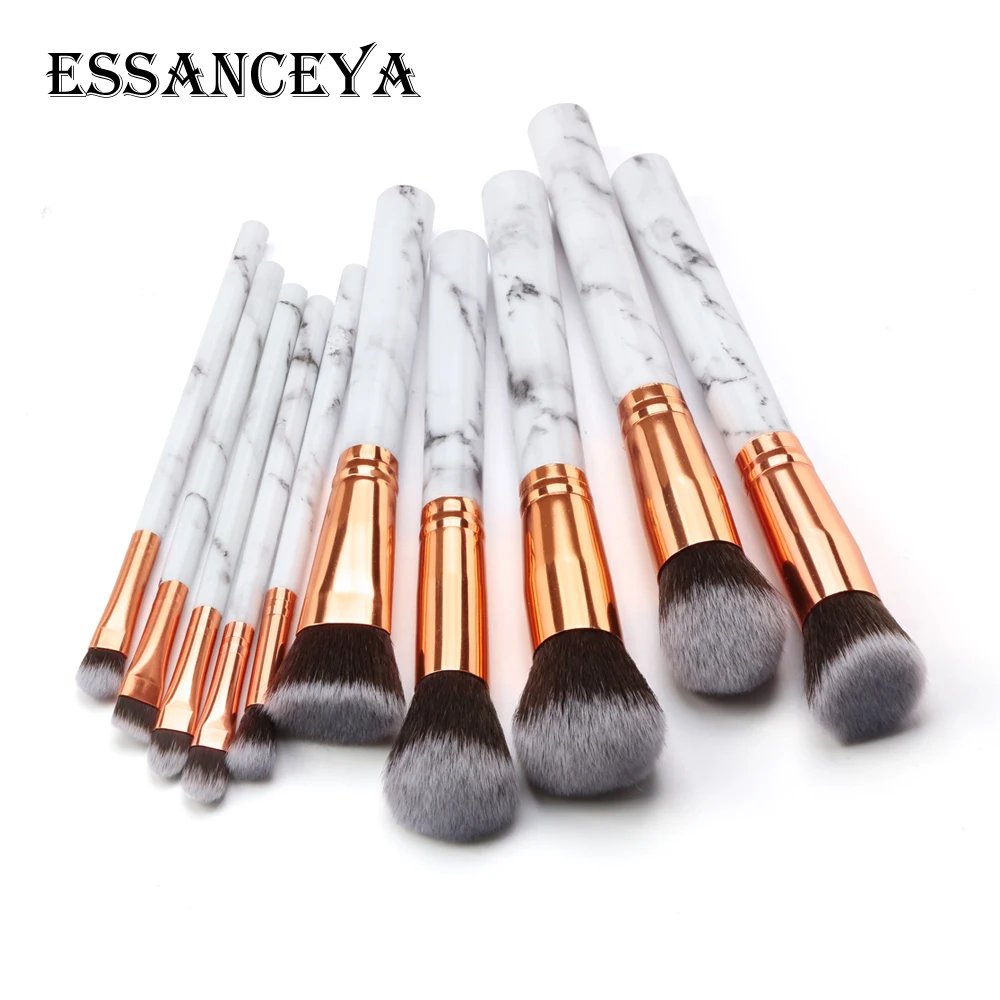 ESSANCEYA 10/20Pcs макияж кисти набор для смешивания теней для век мягкая пудра для бровей и ресниц тени для век макияж кисти Cosmestic инструменты
