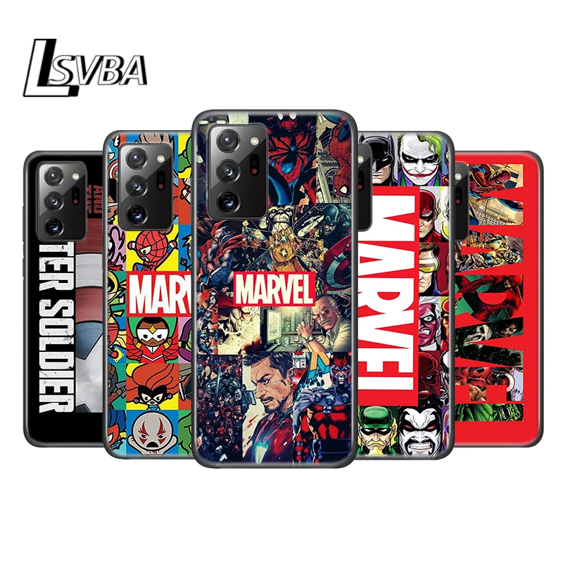 

Marvel Avengers Logo For Galaxy Samsung A91 A81 A72 A71 A52 A51 A42 A41 A32 A31 A21 A12 A11 A02 A01 Soft Phone Case