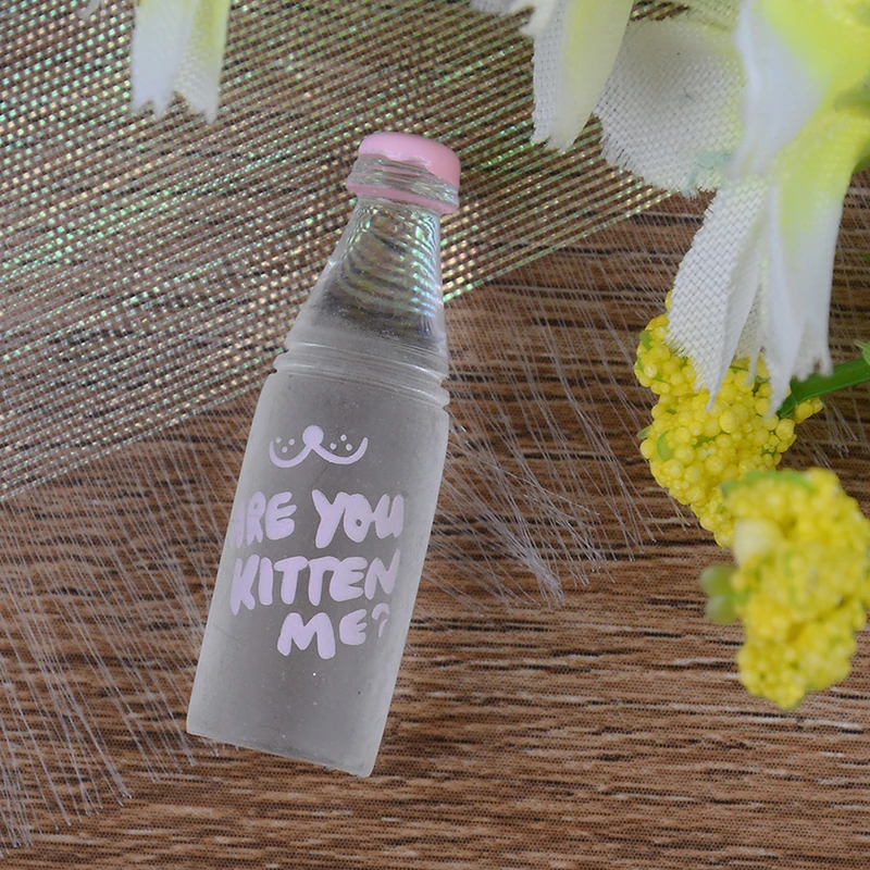 

4pcs Dollhouse Mineral Water bottle Miniature Toy 1:12 Doll Food Kitchen Living Room Accessories Kids Gift Pretend Play Toy