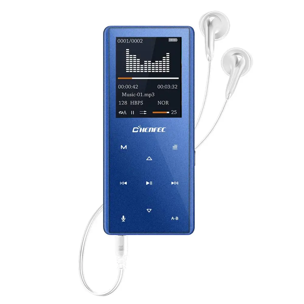 2021 MP3-плеер новая модель Bluetooth 4 2 металлическая сенсорная кнопка спортивный плеер