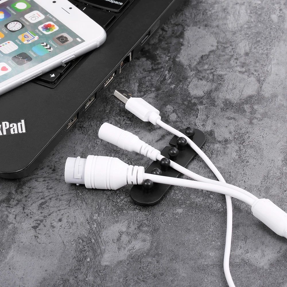 2 шт. Настольный телефон устройство для сматывания кабеля зарядное кабель провод