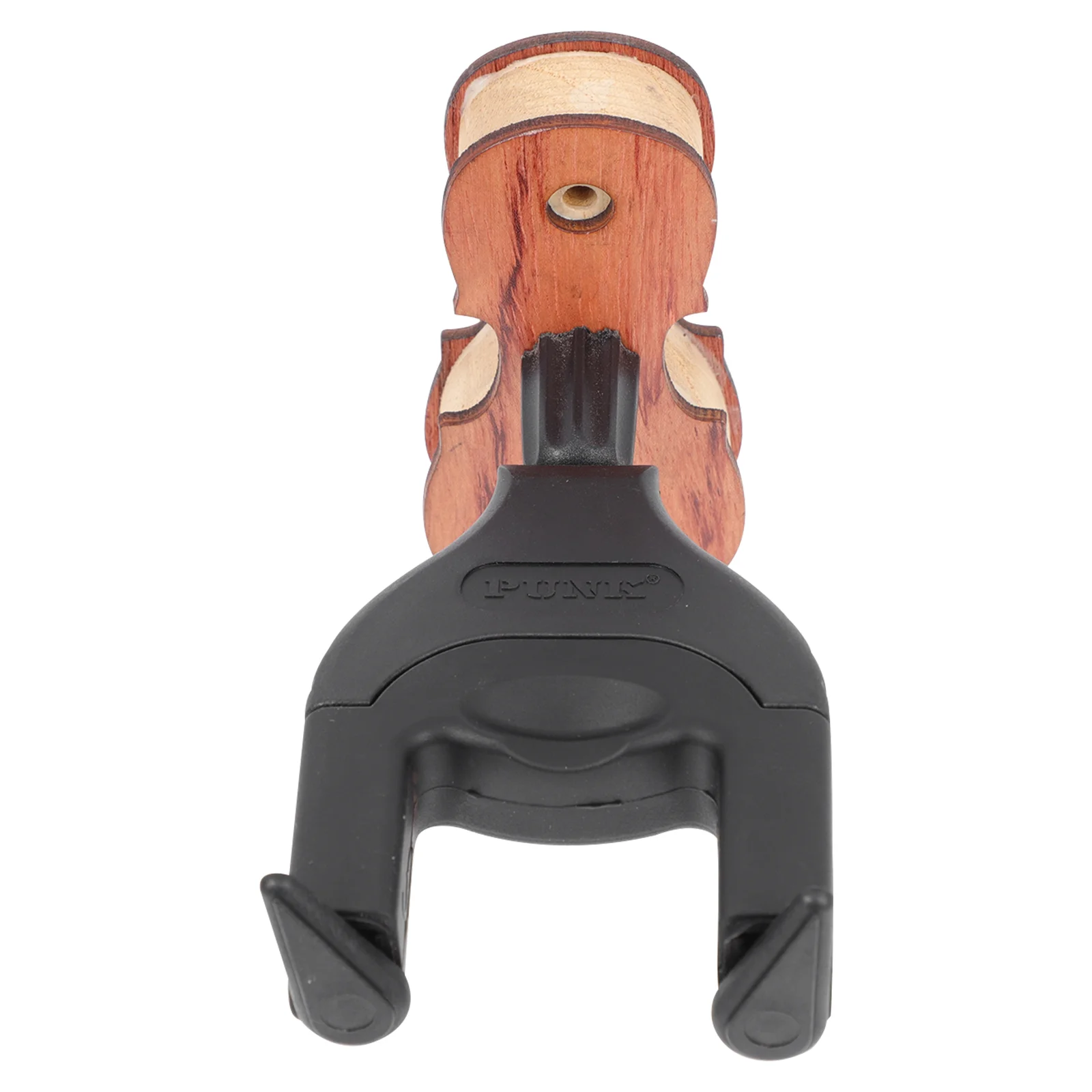 

1pc Violin Viola Wall Mount Automatic Lock Hook Practical Ukulele Hanger