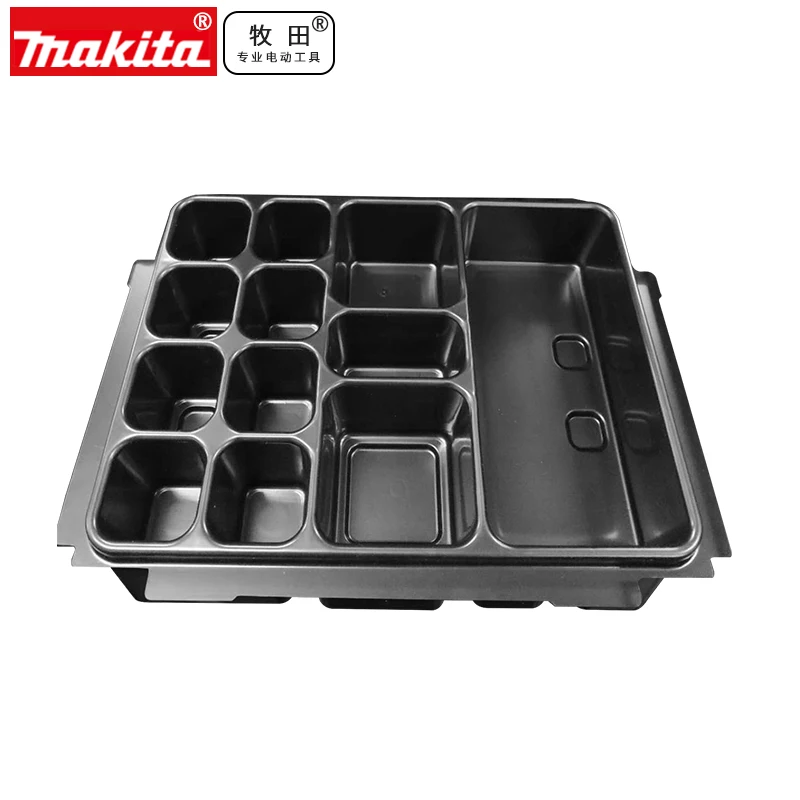 

Makita черный 383 мм 283 мм 77 мм чемодан для № 1 No.2 No.3 No.4 ящик для хранения