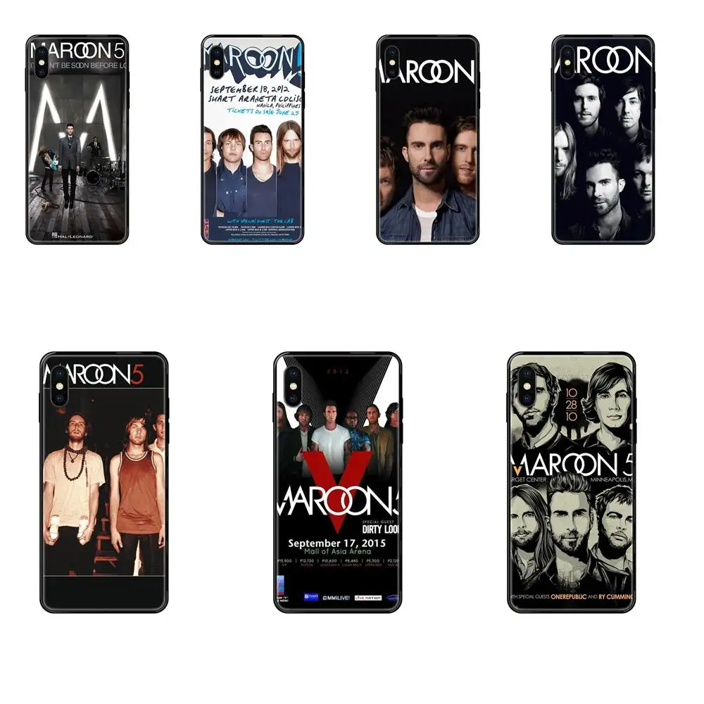 Maroon 5 M5 для Huawei P8 P9 P10 P20 P30 P40 Lite Plus Pro 2017 P Smart 2019 Уникальный Высококачественный чехол