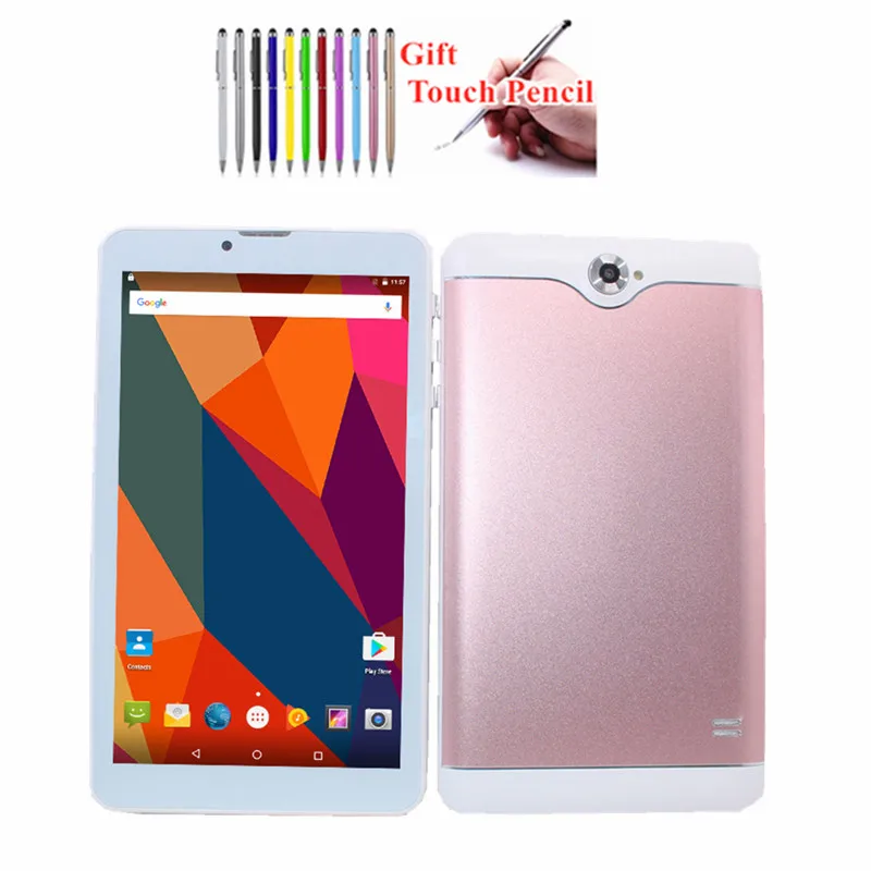 S7 3G с функцией звонка планшет PC 7 дюймов MTK8321 Quad core Android 6 0 слоты для двух sim карт 1 Гб