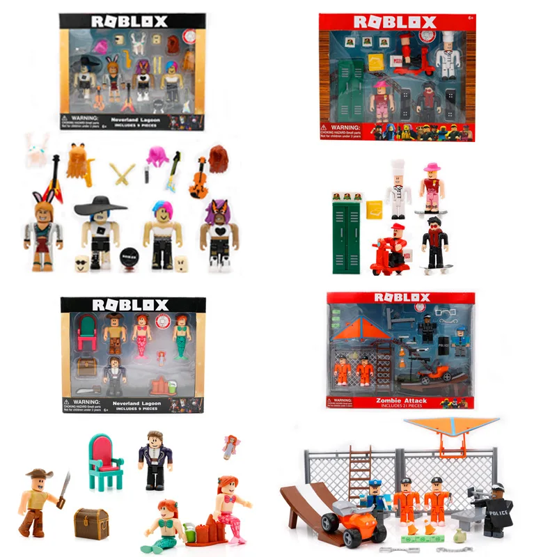 Игровой виртуальный мир полная серия кукол-конструкторов Roblox 26 шт. с