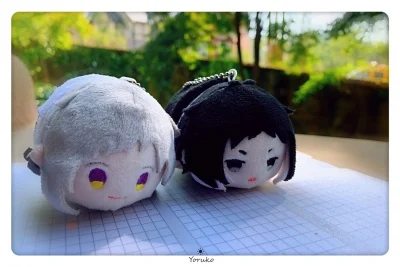 Bungo бродячие собаки Ryunosuke Akutagawa Dazai кукла игрушка брелок кошелек брелок сумка ремешок креативный