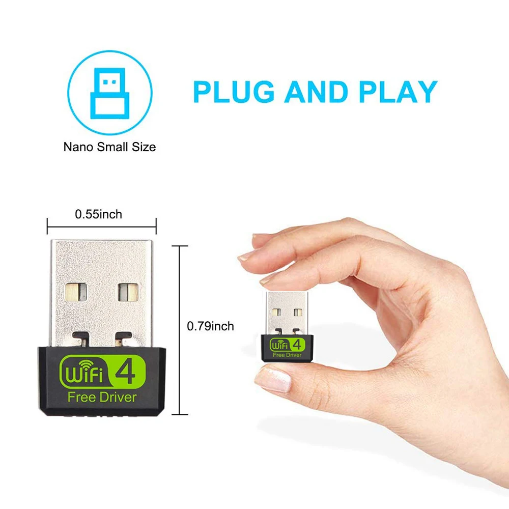 150 Мбит/с Экшн камера с Wi Fi адаптер USB Бесплатный драйвер сетевой карты Ethernet