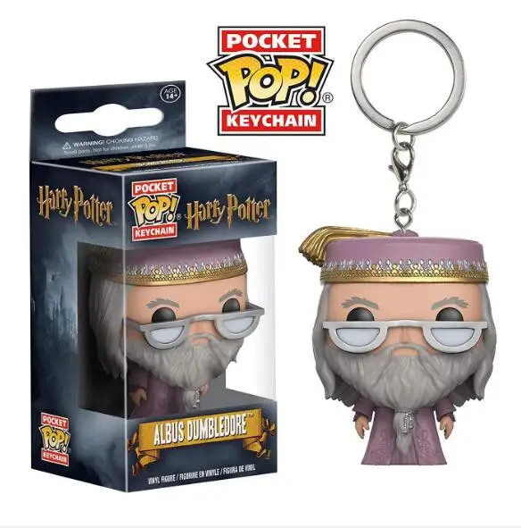 Серый FUNKO POP Новое поступление DOBBY Гермиона Дамблдор Харри Поттер Волдеморт брелок экшн фигурка коллекция игрушки для детей подарок - Цвет: Серый