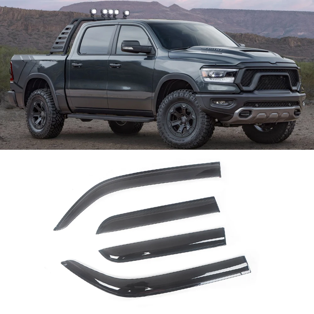 

Ветровые дефлекторы для боковых окон автомобиля, для Dodge RAM 1500 2002-2020