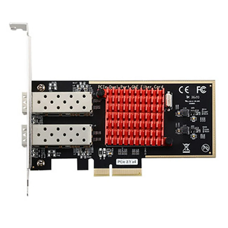 for TXA027 350 Gigabit Dual-Port Fiber Server Network Card Desktop 1G SFP Interface Server Network Card