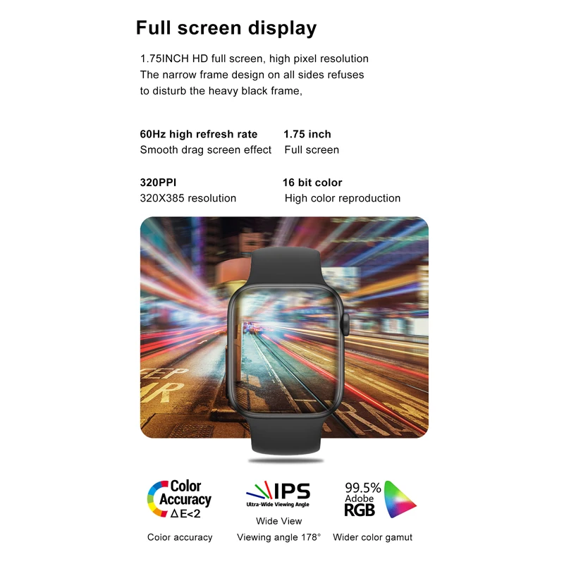 

DT100 SmartWatch Men Bluetooth Call Heart Rate ECG 1.75 Inch Infity Screen Smart Watch Women smart watch2020