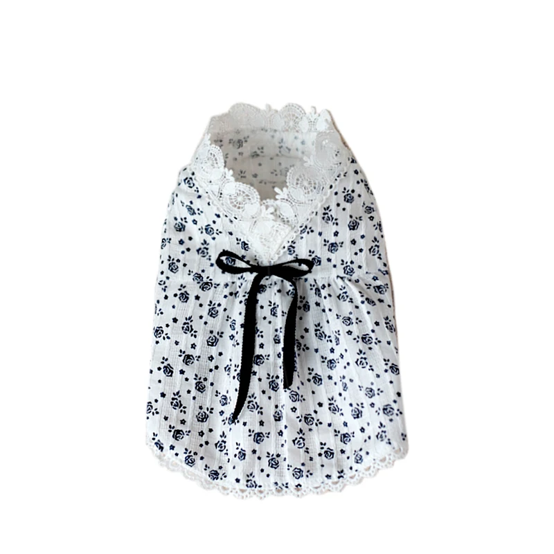 

Платье для кошек, одежда для чихуахуа, летняя одежда для домашних животных, одежда для собак, юбка, костюмы для йоркширского померанского ма...