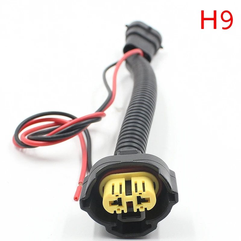 Оригинальные HID Bi-xenon адаптеры hb3 hb4 H8 H9 штыревые к женскому Би-ксеноновые фары