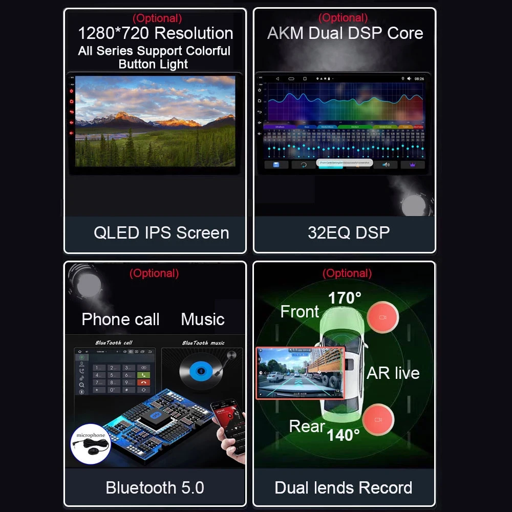 Автомобильный мультимедийный плеер IPS DSP Android 11 для Skoda Superb 2 B6 2008-2015 с поддержкой