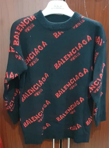 

Men And Women sweaters Autumn Winter Pullovers Knitted Letter Jumper Pull Femme