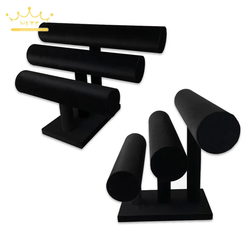 

Bracelet Display Holder Stand 1-4 layers Jewelry Display Organizer Bangle Chain Necklace Holder for Jewellry Store Countertop